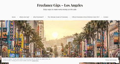 Desktop Screenshot of freelance-gigs.com